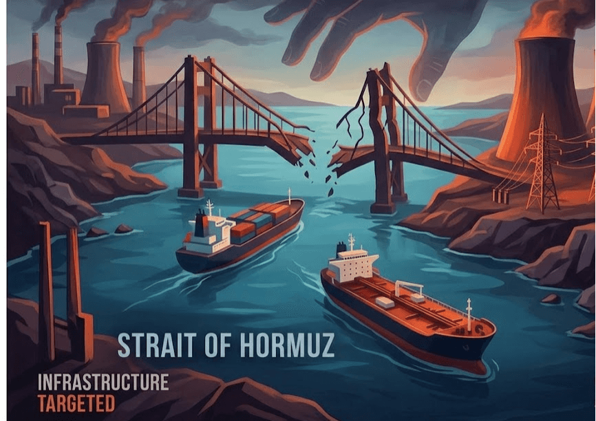 Tensions Escalate in Strait of Hormuz as Trump Threatens Iranian Infrastructure