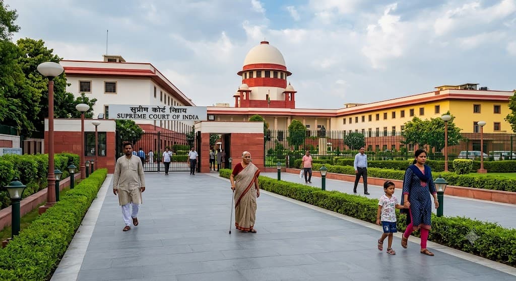 Supreme Court of India - AI Generated Image