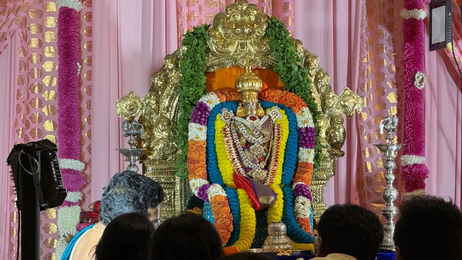 Lord Venkateswara Kalyanam Draws Devotees to Sai Dhyana Mandir in Gilbert
