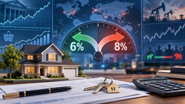 Mortgage rates could swing on spreads, Iran conflict and the economy