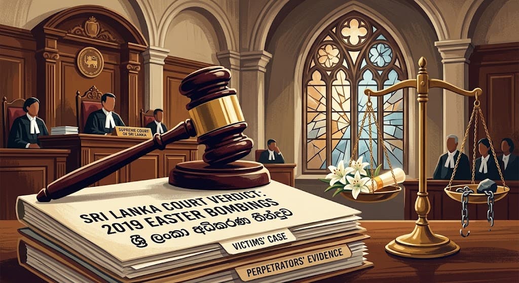 Sri Lankan court convicts 15 in 2019 Easter bombings case after years-long trial