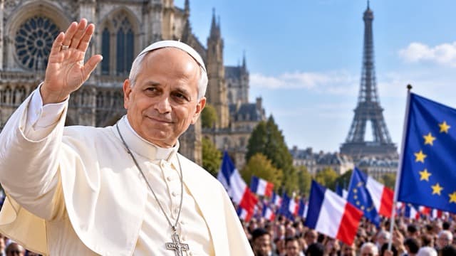 Pope Leo ends France visit with call for reconciliation over division in Europe