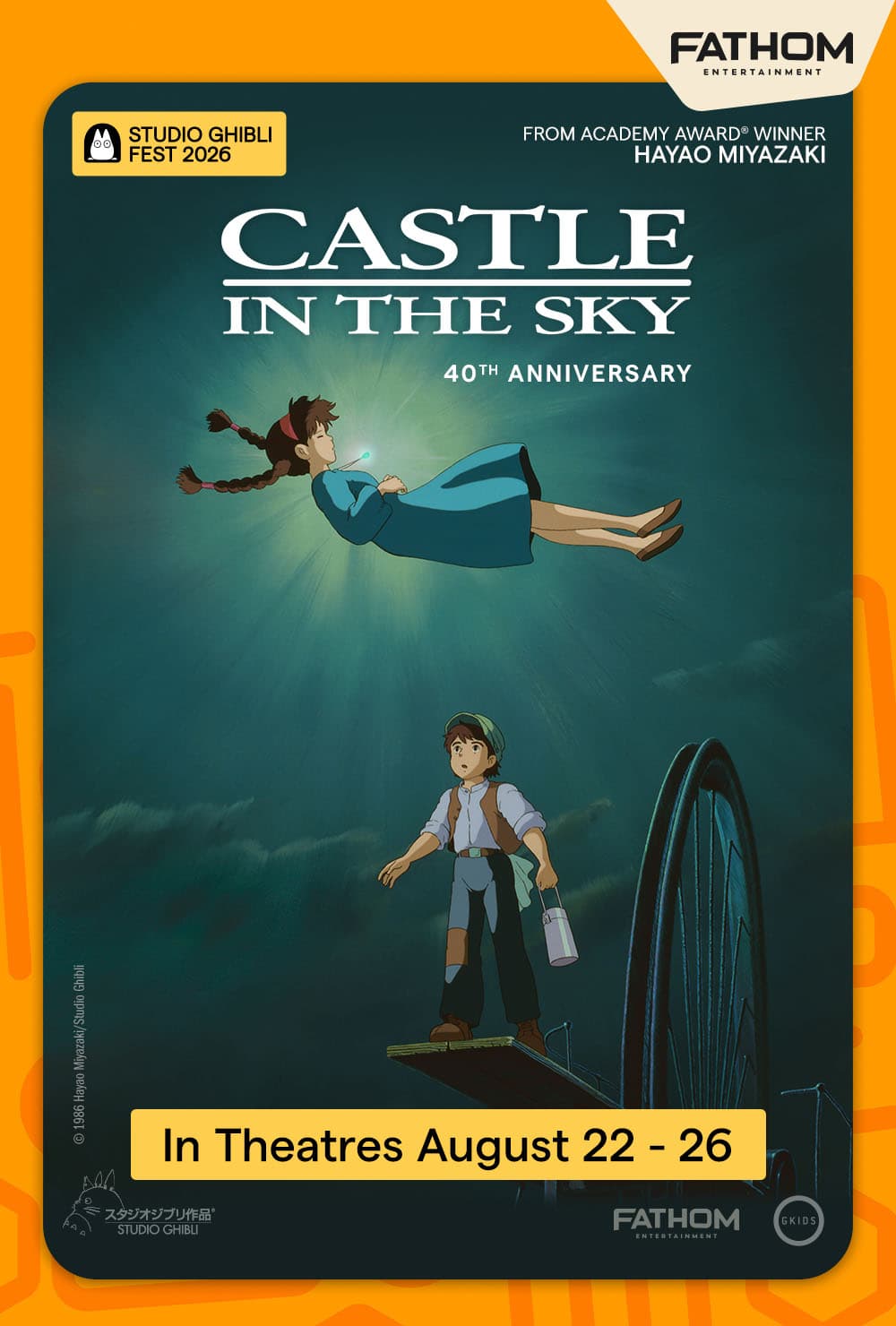 Castle in the Sky 40th Anniversary - Studio Ghibli Fest 2026